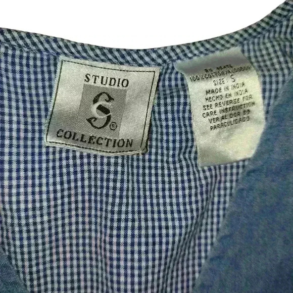 Vintage Sunflower Birdhouse Embroidered Garden Vest - Picture 4 of 5